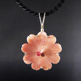 Solitary Flower Pendant