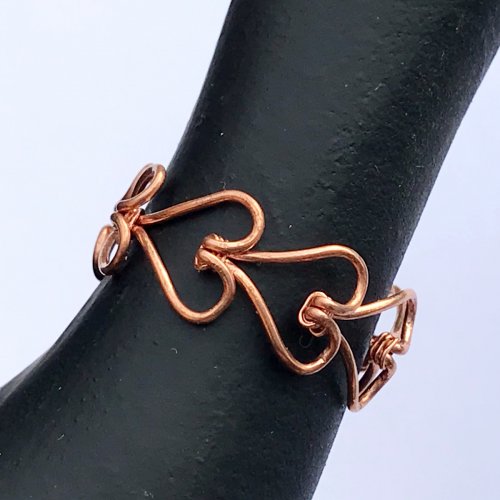 Wire Heart Ring