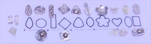 Tiny Silver Charms part 1