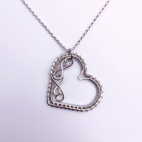 Filigree Heart Pendant