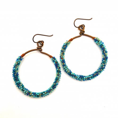 Glacier Blue Earrings