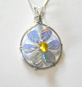 Crazy Daisy Pendant