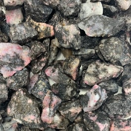 WireJewelry Rhodonite Rough - Large Natural Gemstones in 1.5 LB Bag