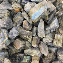 WireJewelry Labradorite Rough - Large Natural Gemstones in 3 LB Bag