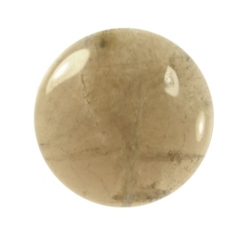 Smoky Quartz 25mm Round Cabochon