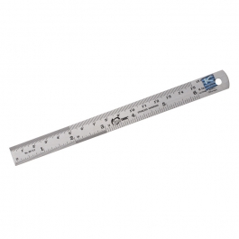 Steel Ruler, 6 Inches