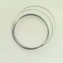 22 Gauge Bracelet Memory Wire Silver Finish - Approximatly 20 coils