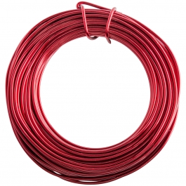 12 Gauge Red Enameled Aluminum Wire - 40FT