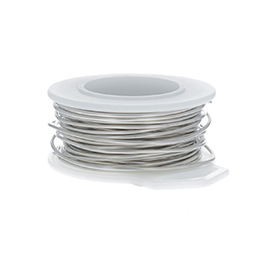 18 Gauge Round Nickel Silver Craft Wire - 21 ft