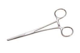 6 Straight Hemostat Forceps