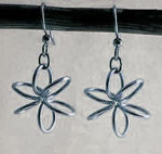 Spring Flower Earrings in Sterling Silver Fill