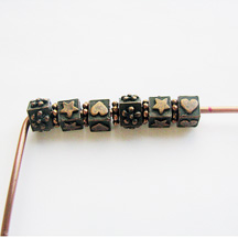 Wire Wrapped Business Card Holder