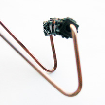 Wire Wrapped Business Card Holder