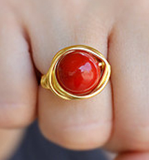 Quick Wired Bead Ring