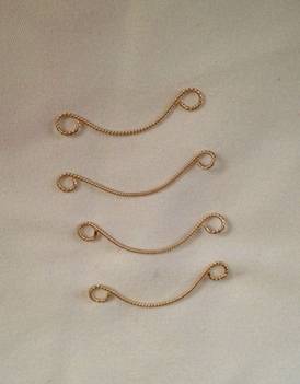 Gemstone Filligree Earrings