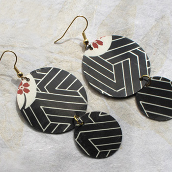 DIY Sushi Tray Earrings