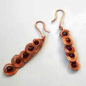 Satellite Swirl Earrings