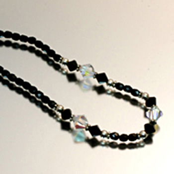 Sterling and Crystal Necklace