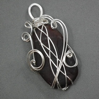 Wrap a Stone with a 4-Strand Braid