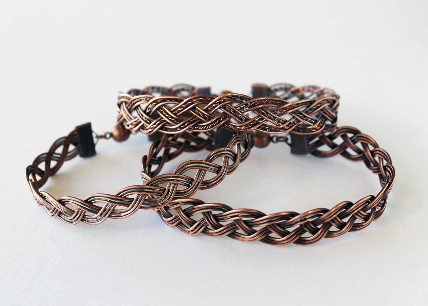 Braided Wire Bangles