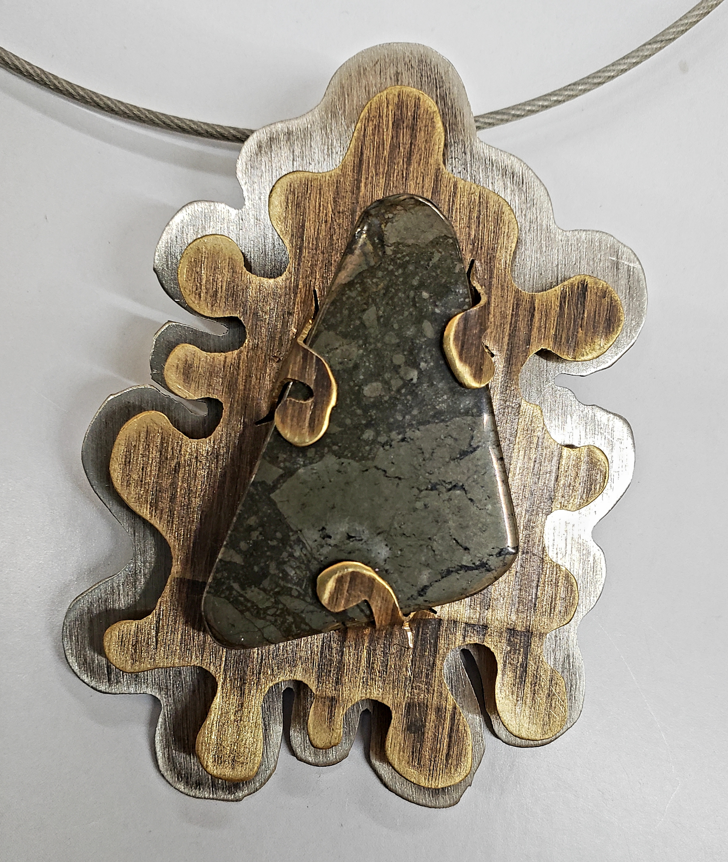 Puzzle Piece Raised Pendant