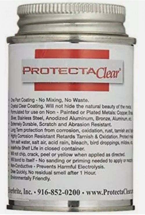 Preventing jewelry from tarnishing - protect with sealant (protectaclear) 