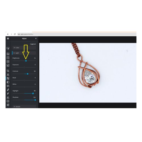 Erika Pal's How to Edit Your Pictures Online for Free - , General Education, , add some Brightness to it.