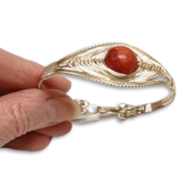 Judy Larson's Silver Plated Copper Craft Wire - A Well-Loved Bangle That Lasted, General Education, Design, , Bangles