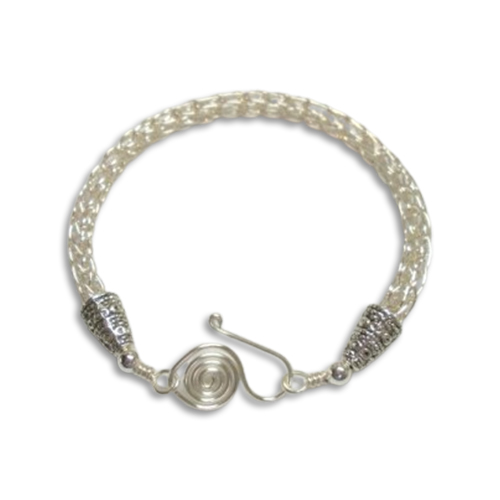 Judy Larson's Silver Plated Copper Craft Wire - Great for wire weaving, General Education, Design, , Viking knit is a great introduction to wire weaving