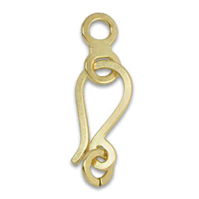 Jennifer VanBenschoten's How to Choose the Best Clasp for Your Project - Hook and eye clasps, General Education, , hook and eye clasp