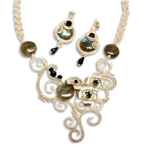 Judy Larson's Silver Plated Copper Craft Wire - Beginner Shapes That Shine, General Education, Design, , swirls are beginner shapes