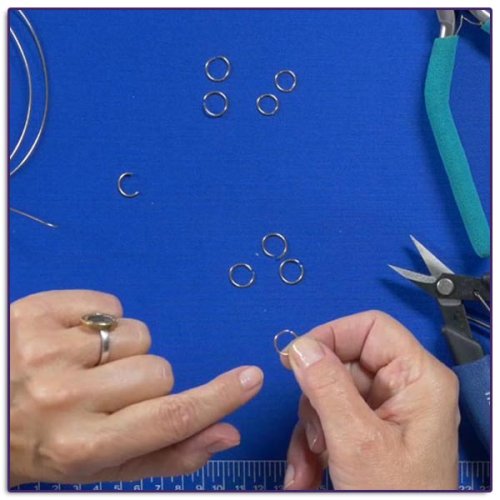 Judy Larson's Silver Plated Copper Craft Wire - , General Education, Design, , jump ring tip