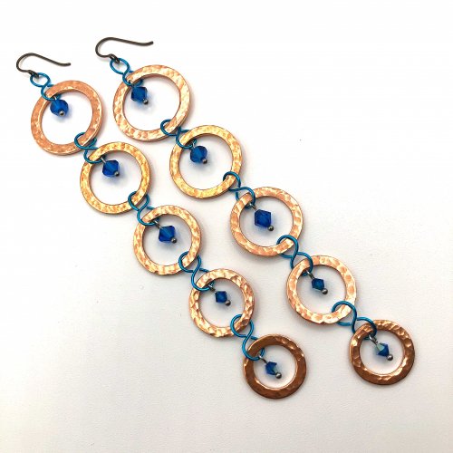 Judy Ellis's Why Jewelry Makers Love Boho And Free-Form Designs - , General Education, Wire Wrapping, Wrapping, Wire Wrapping Jewelry, boho wildflowers earrings