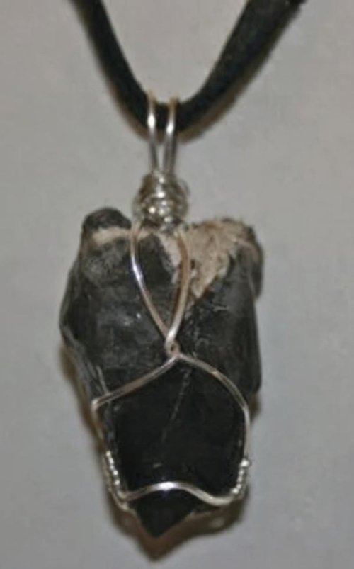 Cathryn Jakicic's Designing with Neutral and Universal Colors - , Wire Jewelry Design, Design, smoky quartz pendant