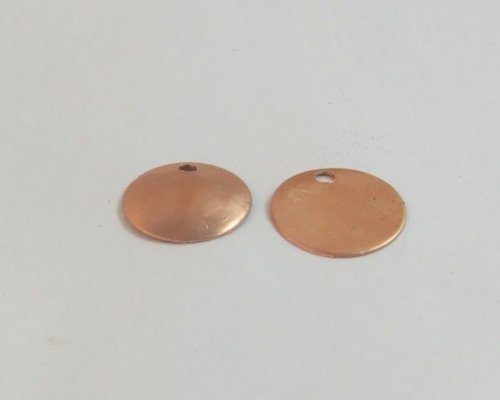 Karen Meador, Ph.D.'s Working with Transparent Enamels Part 2 -The Use of Flux with Transparent Enamels on Copper  - , Enameling, Enamel Jewelry Supplies, Enamel, Enameling, Enameled Jewelry, dapped disk