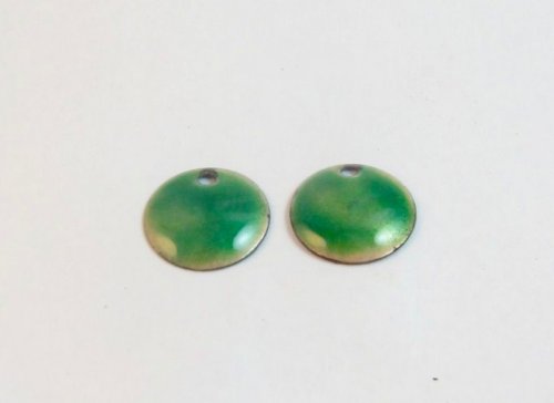 Karen Meador, Ph.D.'s Working with Transparent Enamels Part 2 -The Use of Flux with Transparent Enamels on Copper  - , Enameling, Enamel Jewelry Supplies, Enamel, Enameling, Enameled Jewelry, enamel