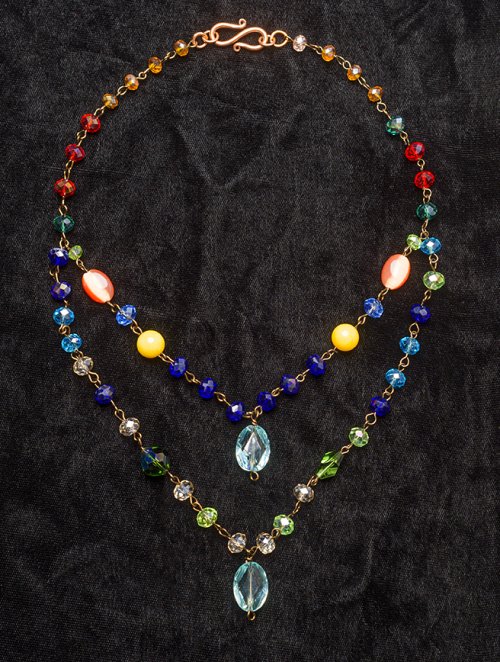 Judy Ellis's Our Most-Loved Jewelry-Making Patterns of 2025 - , Inspiration, , double drop necklace