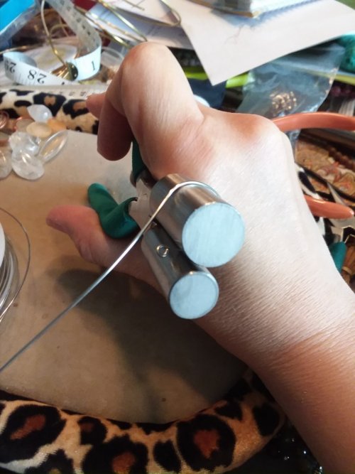 Jennifer VanBenschoten's Easy Ear Wires are Always an Option - , General Education, Wire Wrapping, Wrapping, Wire Wrapping Jewelry, Step 2