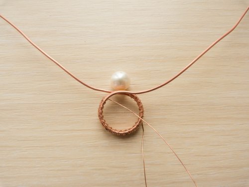 Oksana Truhan's Woven Wire Pearl Ring - , Wire Weaving, Weaving, Wire Weaving, Weaving Wire, Butane Torch, Soldering, Solder, Now to create the nest for the pearl