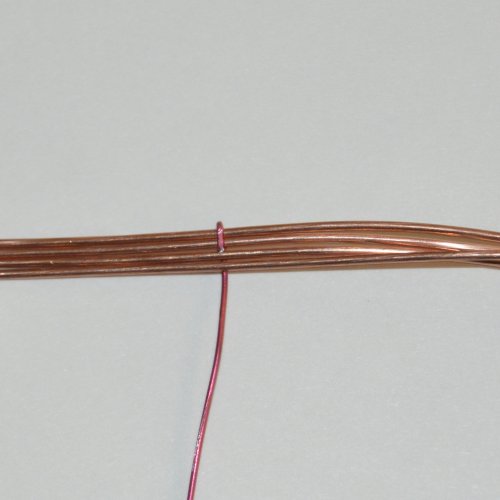 Deborah Kelly's Braided Band Bracelet - , Contemporary Wire Jewelry, Weaving, Wire Weaving, Weaving Wire, Straighten the 18 gauge wires.
