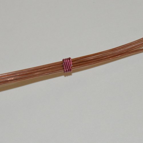 Deborah Kelly's Braided Band Bracelet - , Contemporary Wire Jewelry, Weaving, Wire Weaving, Weaving Wire, Cut off the 24-gauge wire just long enough