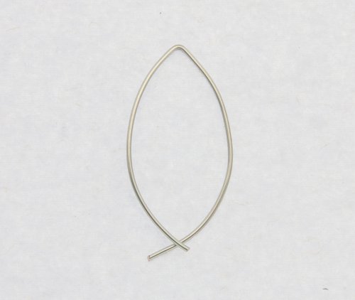 Kylie Jones's Messy Wrap Briolette Earrings - , Contemporary Wire Jewelry, Wire Wrapping, Wrapping, Wire Wrapping Jewelry, With round nose pliers make a loop at the end