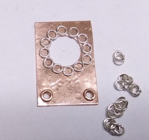 Judy Larson's Mixed Metal Sampler Bracelet 3 - , Metalwork, Filing, Finishing, How To Punch Holes, Hole Punching, Punch A Hole, Texturing, Butane Torch, Soldering, Solder, Design, different design options will work with this toggle shape.