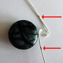 Albina Manning's Double Swirl Earrings - , Contemporary Wire Jewelry, Wire Wrapping, Wrapping, Wire Wrapping Jewelry, 