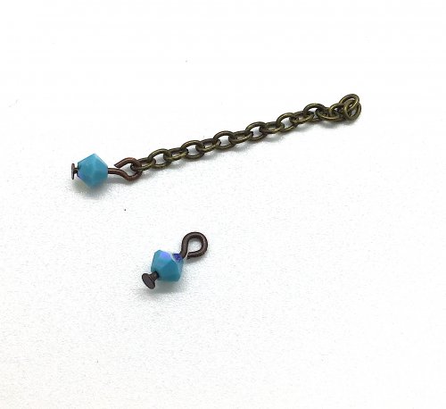 Kristal Wick's Terrific Tucson Turquoise - , Contemporary Wire Jewelry, Loops, Wire Loop, Wrapped Wire Loop, Spirals, Wire Spiral, Spiral Wire Wrap, Create a crystal dangle