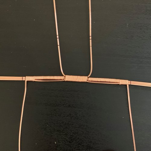 Kendra Austin's Classic Wire Wrapped Cabochon - Finish the Base Wrap, Classic Wire Jewelry, Wire Wrapping, Wrapping, Wire Wrapping Jewelry, Wrap all three base wires together