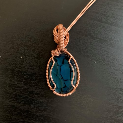 How to Wrap Cabochon in Square Wire 