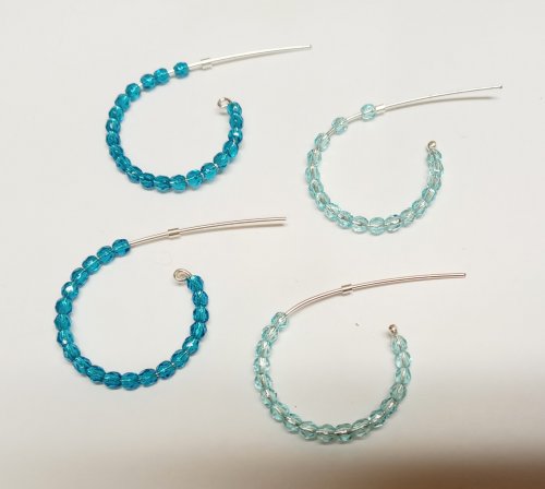 Beginner Stringing Jewelry Tips and Tricks, Converting a Neckwire Design  to a Beading Wire Necklace the Easy Way