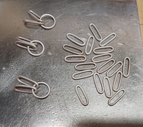 Make a Fused Paperclip Chain