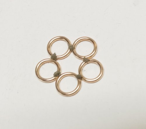 Sterling Silver Jump Ring Open (.040) 18ga. (OD) 4mm Heavy (ID) 2.33mm.  Metal Clay Discount Supply